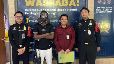 WNA Pantai Gading Dideportasi, Main Sepak Bola di Mentok