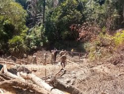 Tim gabungan di Bangka Barat tangkap penambang liar di Bukit Menumbing