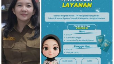 Imigrasi Pangkalpinang Layani Paspor di MPP